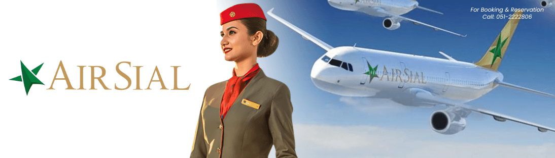 Air Sial booking and ticketing islamabad